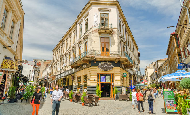 Strada Lipscani din București