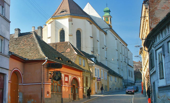 Biserica Ursulinelor din orașul Sibiu, județul Sibiu