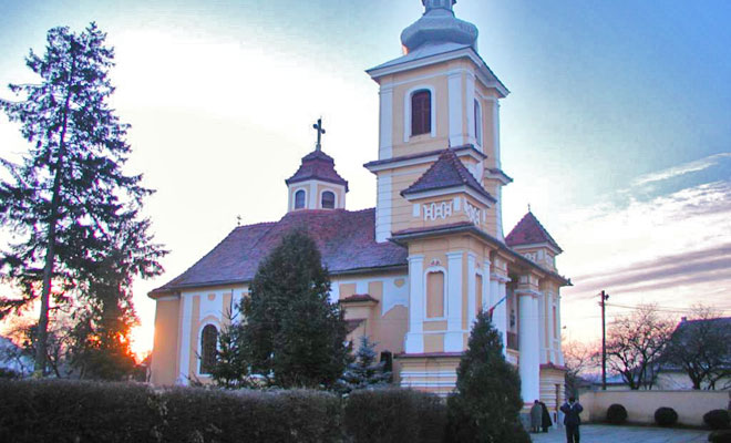 Biserica dintre brazi din orașul Sibiu, județul Sibiu