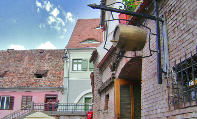 Butoiul de Aur din orașul Sibiu, județul Sibiu